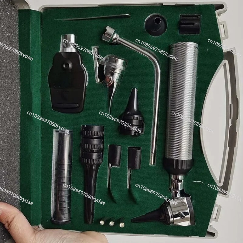 Otoscope Ophthalmoscope Set - Juego de Inspección Facial Profesional, Oftalmoscopio,