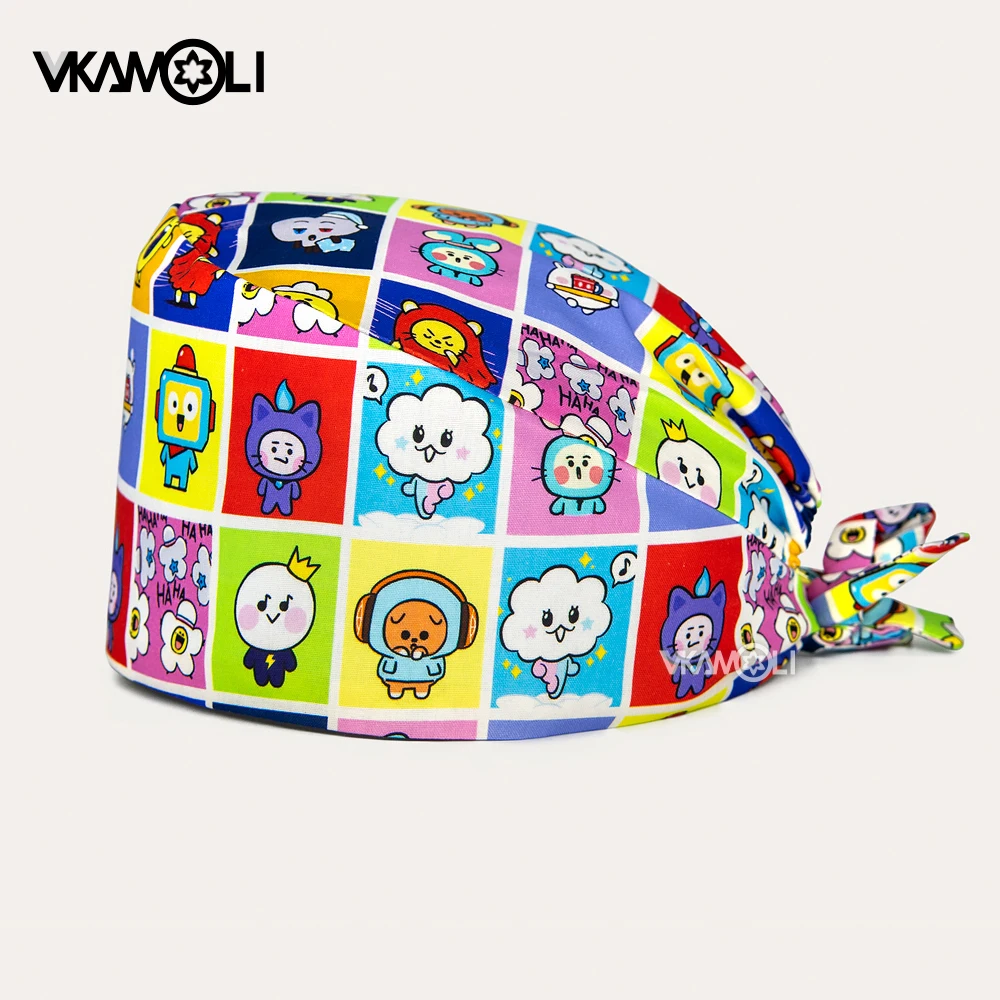 Gorros de fregado con estampad - Medical Lab Notes reseña y precio