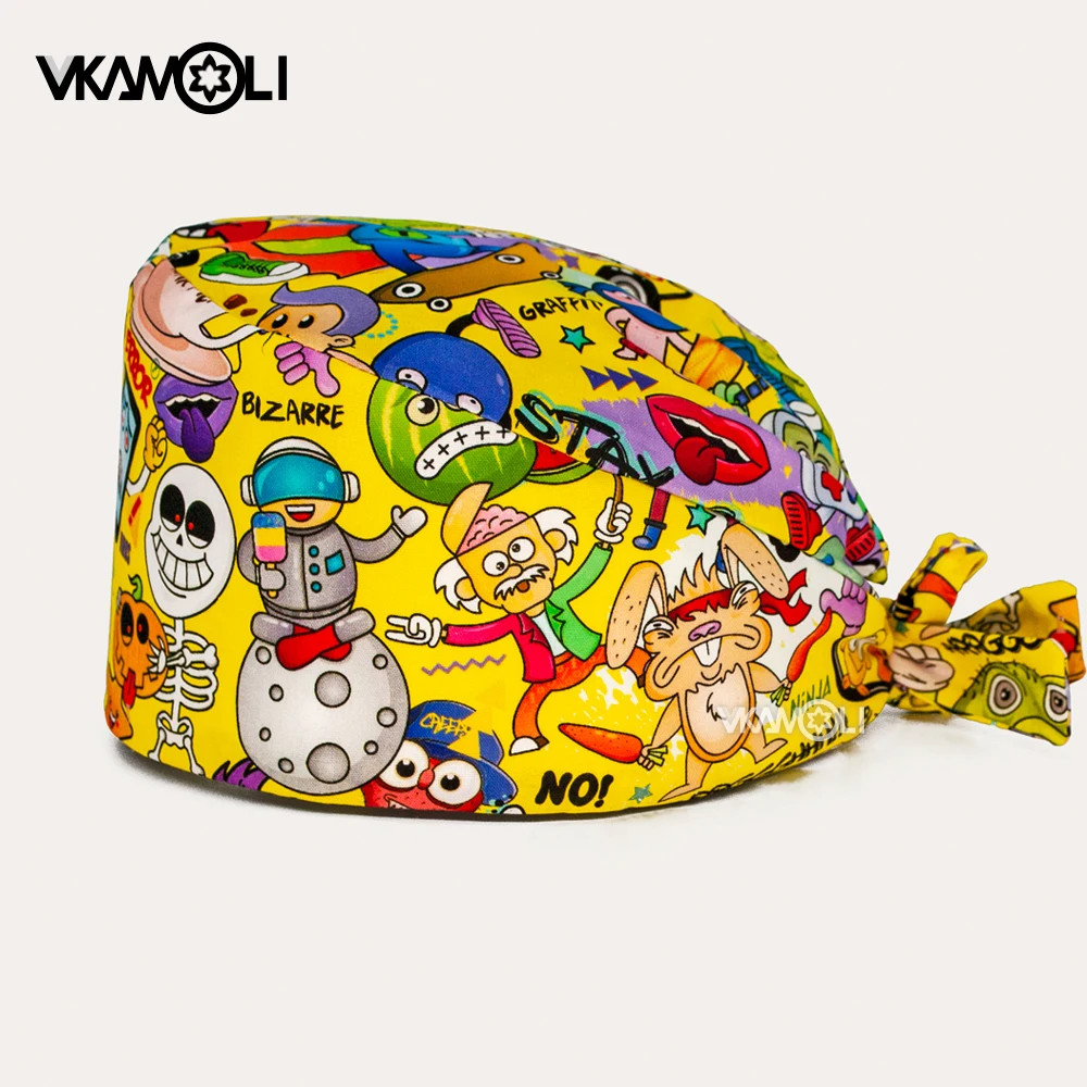 Gorros de fregado con estampad - Medical Lab Notes reseña y precio